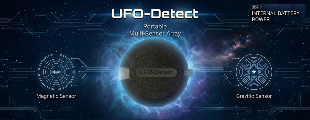Portable UFO Detector: UFO-Detect by UFO-Track UFO Detection Device